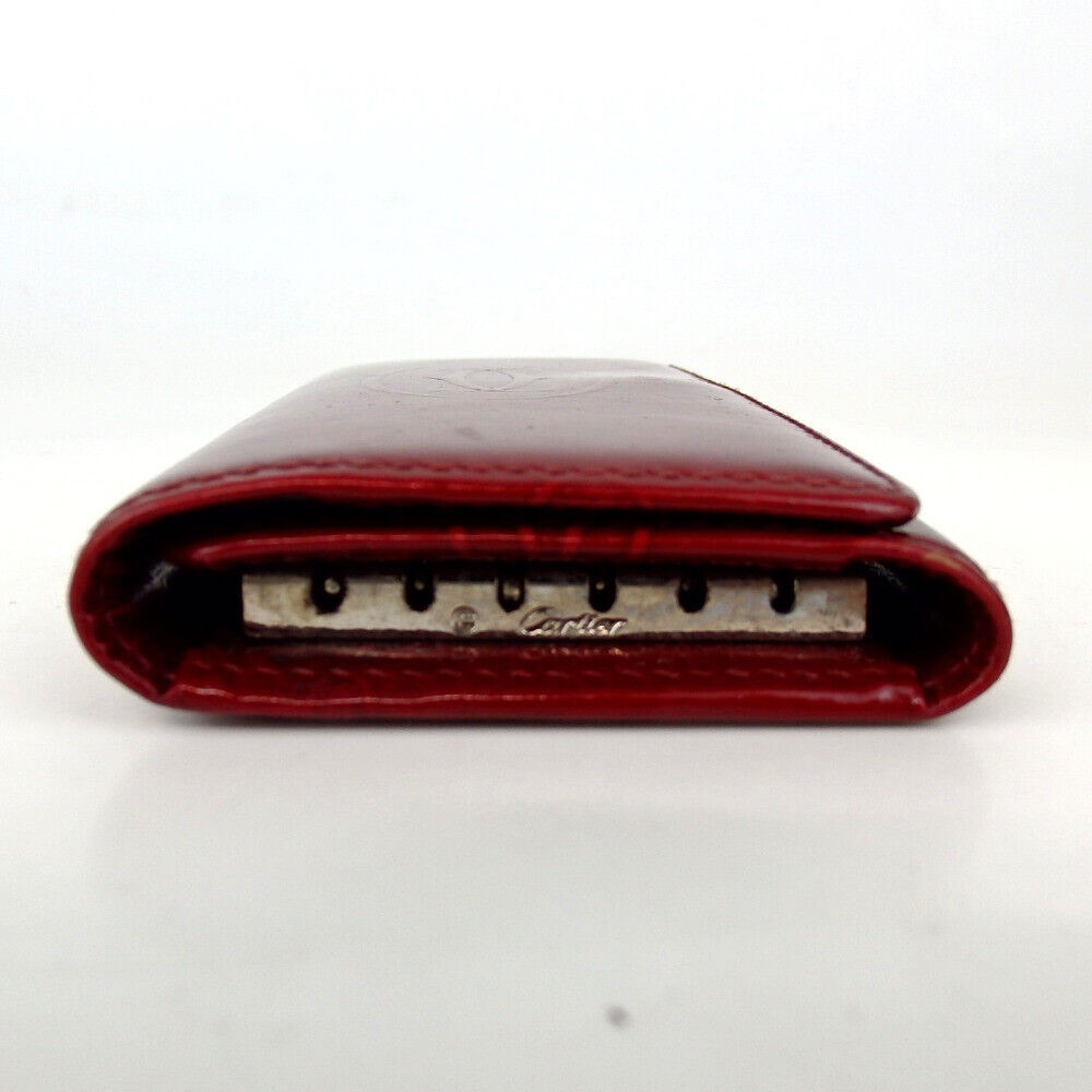 Authentic Cartier happy birthday 6 series key holder leather[Used] - Picture 5 of 12